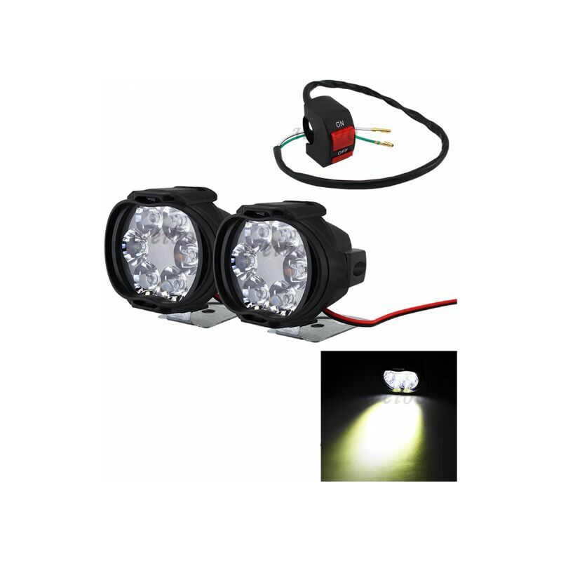 Pezzi Luci Ausiliarie LED Moto Impermeabile
