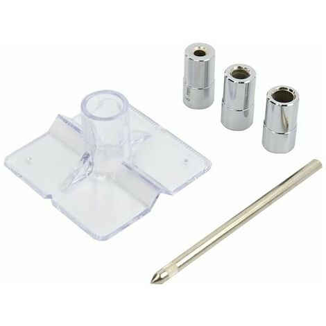 Pezzi Mini Pocket Hole Jig 6/8 / 10mm Guida per Trapano Drive Adattatore Compatibile con Drill Locator Tasselli Jig Guide Strumenti per la Lavorazione del Legno