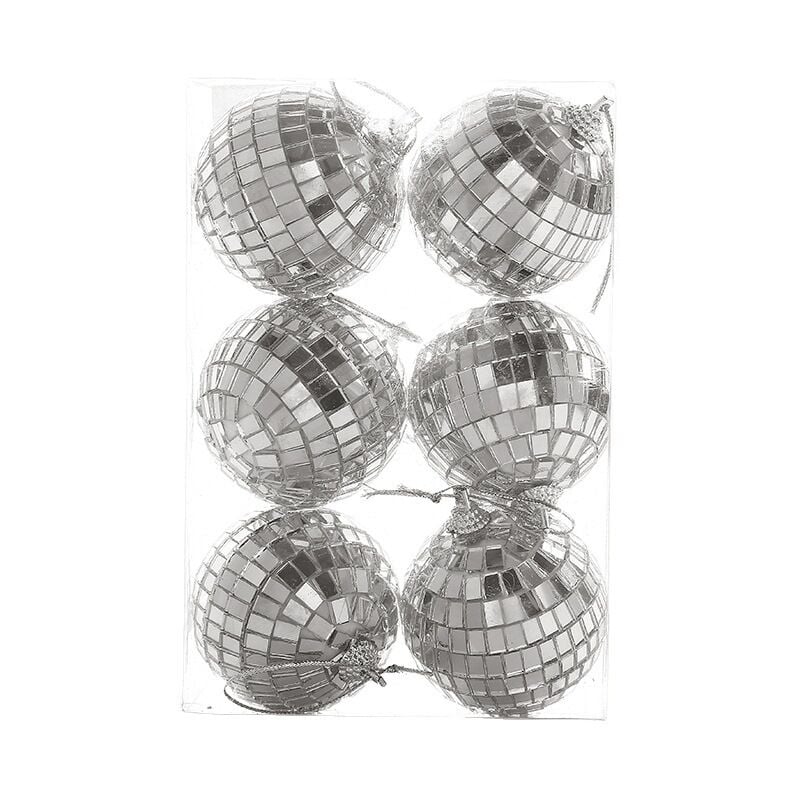 Image of pezzi Palline riflettenti a specchio Palline decorative natalizie Palline per matrimonio Disco Vibe Sensation Accessori Ornamenti Palline Accessori