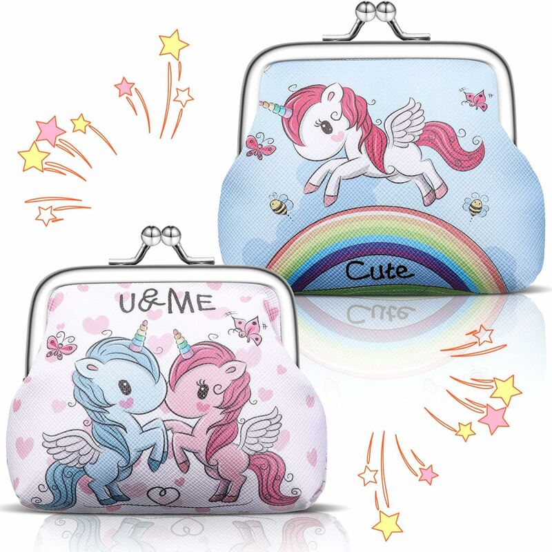 Pezzi Portamonete Unicorno, Borse Portamonete in