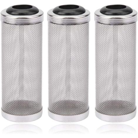 pezzi Protezione per filtro acquario, protezione per filtro a rete per acquario, filtro di ingresso per pesci e gamberetti, impedisce che i pesci vengano risucchiati nel filtro, 16 mm