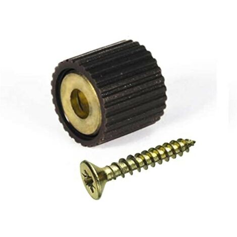 PEZZI - REGGIPIANI RIVESTITI IN GOMMACON VITE - Ø12MM - COLORE NERO