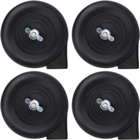 Woofer 16 Cm 4 Ohm 2 Filtri Aria Silenziatori Per Compressore, Filettatura 13/16/20 Mm, Metallo, Nuovo Filtro Rumore Compressore Metallico