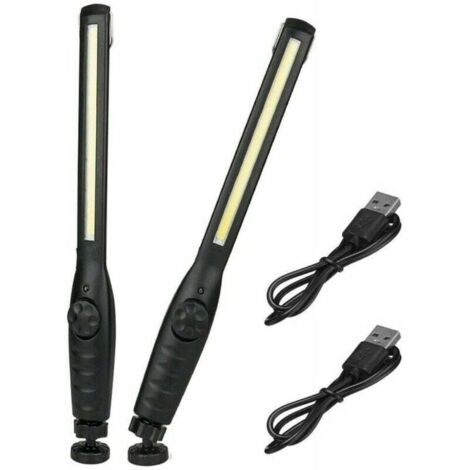 pezzi Torcia da lavoro magnetica a LED super luminosa, ricaricabile, per garage, campeggio, escursionismo, riparazione auto, emergenza