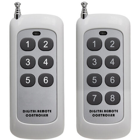 pezzi Trasmettitore wireless RF 433 MHz per porte da garage, lettori MP3