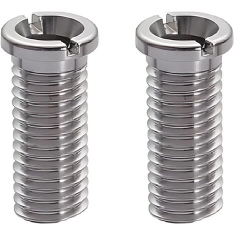 pezzi Viti argentate per cestello lavello Viti cave in acciaio inox Viti per tappo di scarico, per tappo di scarico lavello cucina Lavandino da cucina Accessori per lavello da cucina (40 mm argento)