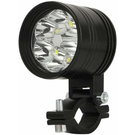 pezzo Proiettore LED per moto super luminoso bianco, faro impermeabile, faro fendinebbia 6000K - 60W