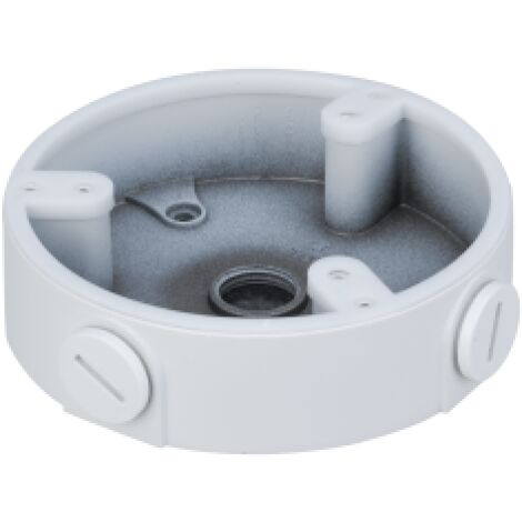 PFA137 - Caja de Conexiones Para Cámara Domo  Blanco   IluminaShop