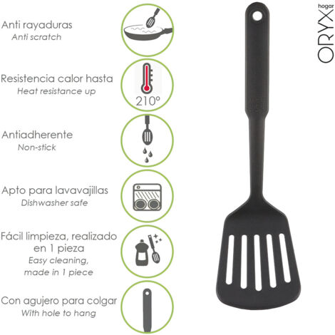 Pfannenwender Nylon Basic 32,5 x 9 cm.