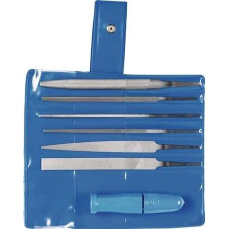PFERD 11702100 SET de limes porte-clés Hlieb 2 avec cahier de serrage rapide dans un sac en plastique Longueur 100 mm 1
