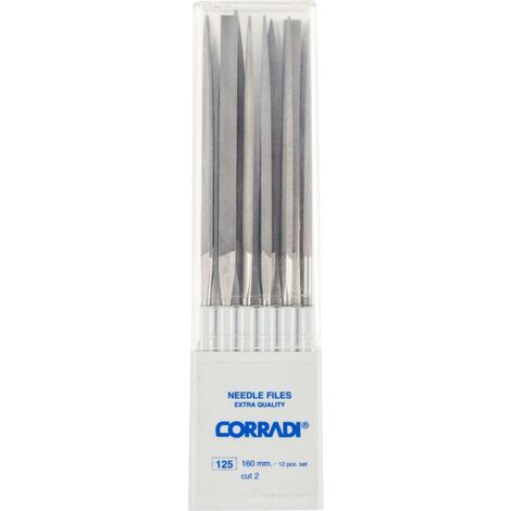 PFERD 12325164 SET de limes à aiguille CORRADI Swiss Hieb 2 dans une boîte en plastique Longueur 160 mm 1 pc(s) C618981