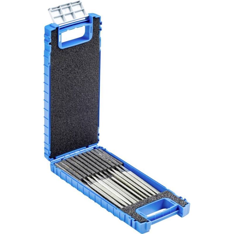 Pferd - Jeu de limes aiguilles diamantées 11 compartiments d 126