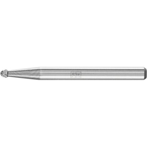 PFERD 21211023 Frässtift Hartmetall Kugel 2 mm Länge 33 mm Produktabmessung, Ø 2 mm Arbeits-Länge 1.