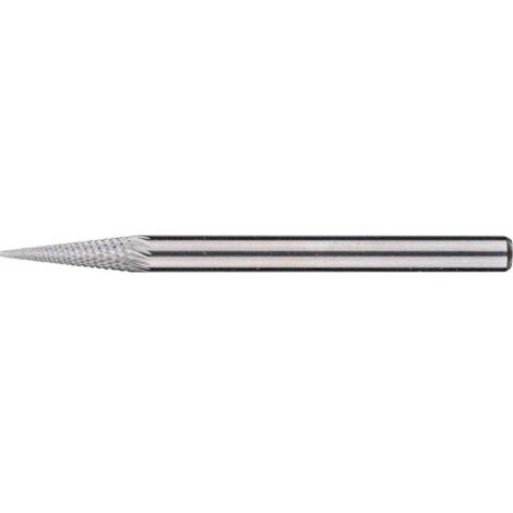PFERD 21214173 Fraise sur tige Carbure de tungstène cône pointu Longueur 41 mm Dimension produit, Ø 3 mm Longueur de travail 11 mm Diamètre de tig Y134352