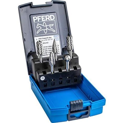 PFERD 21901412 Set di frese Metallo temprato Diametro albero 6 mm