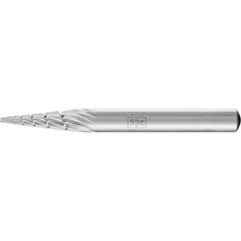PFERD 22422736 Frässtift HSS Spitzkegel  Länge 60 mm Produktabmessung, Ø 6 mm Arbeits-Länge 18 mm Sc
