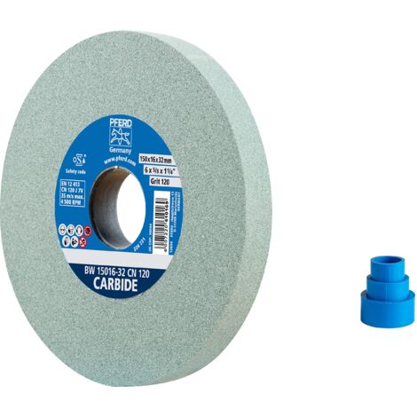 Disco Mola In Ossido Di Alluminio 150x20x32 Mm - Grana 80 Per Smerigliatrici Da Banco - Foto 8