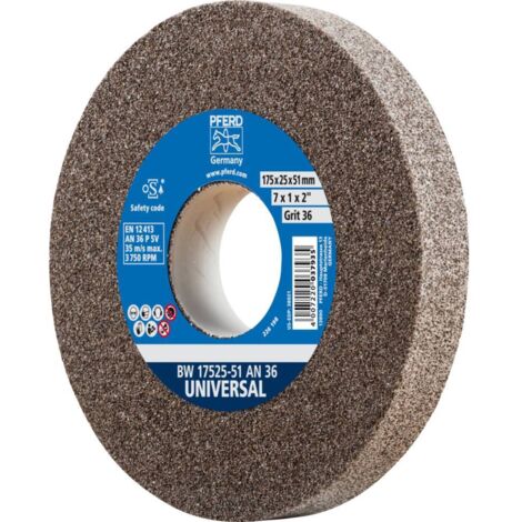 PFERD 39009710 Disco per smerigliatrice Diametro 175 mm Ø foro 51 mm Acciaio, Acciaio inox, Ghisa 1 pz.