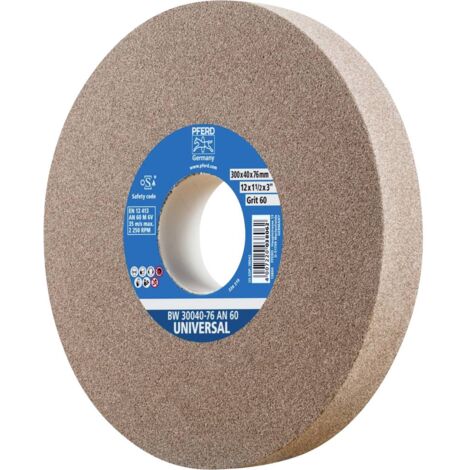 PFERD 39009722 Meule pour touret Diamètre 300 mm Ø de perçage 76.2 mm acier inoxydable, Fonte, acier 1 pc(s)