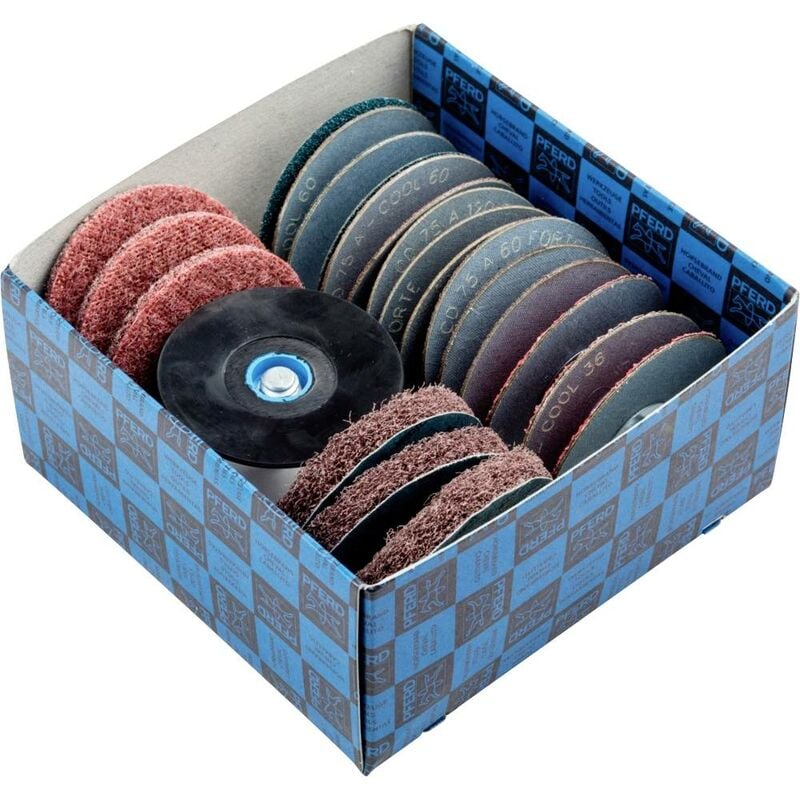 42790075 Set de disques abrasifs Diamètre 75 mm 1 pc(s) W199942 - Pferd