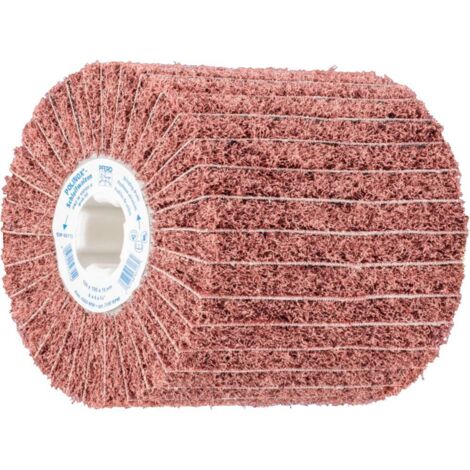 PFERD 44641106 Rouleau abrasif en feutre Polinox PNZ Ø 100 x 100 mm rainure 19 mm A 60/G pour un ponçage et une finition de précision 100 mm 1 pc(s Y182552