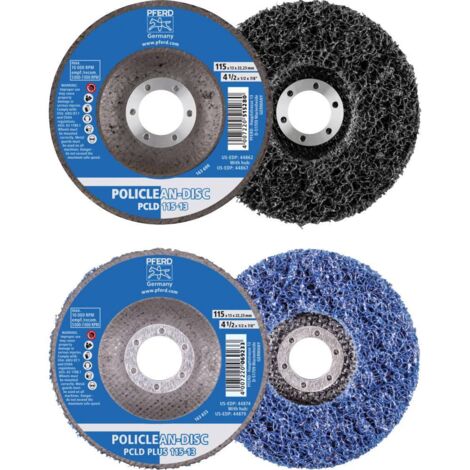 PFERD 44698004 Chiffon de nettoyage POLICLEAN PLUS PLD Ø 125 x 13 m Ø alésage 22.3 mm pour les travaux de nettoyage grossiers 125 mm 1 pc(s) Y161842