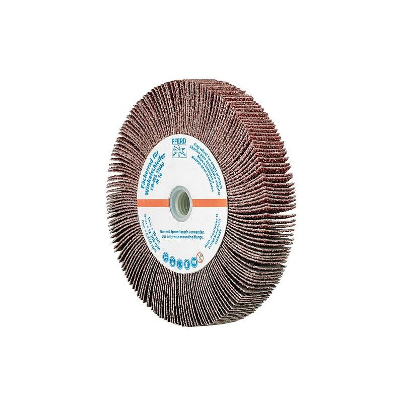 Pferd - 44782504 Roue de ponçage à lamelles pour meuleuse d'angle Diamètre 125 mm 2 pc(s) Y185102