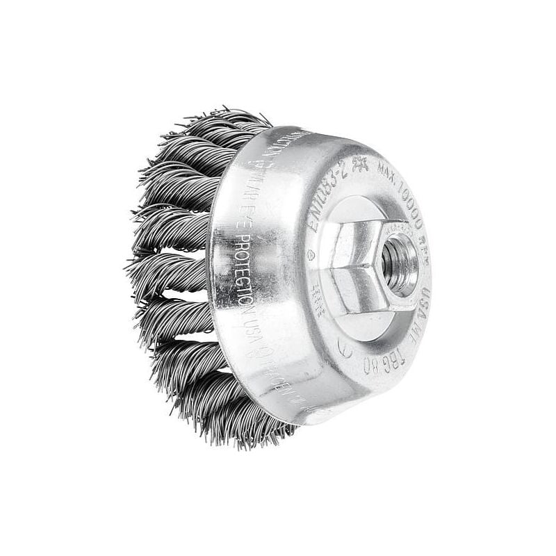 Brosse pos tbg 80/M14 Acier 0,50