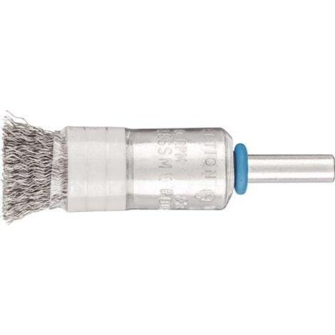PFERD Brosse pinceau PBUR INOX ( 8000432670 ) Ø 13 mm Épaisseur de fil 0,2 mm 15000 min-¹