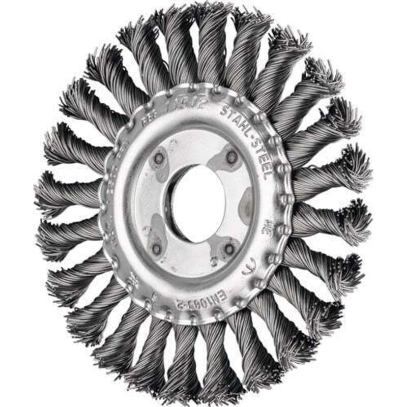 Brosse circulaire rbg 11512/22,2 st 0,50 ø 115 mm Épaisseur de fil 0,5 mm - 43302120 - Pferd