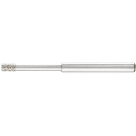 PFERD Diamant-Schleifstift Zyl. Ø2,4 mm SchaftØ3 mm D126 (mit.) zum Schleifen von Bohrungen/Radien