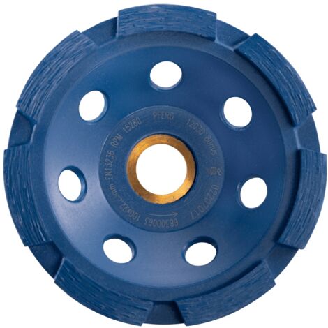 PFERD Diamant-Teller DCW 1R PSF 100x6x22,23 mm zum egalisieren von Beton und Estrich