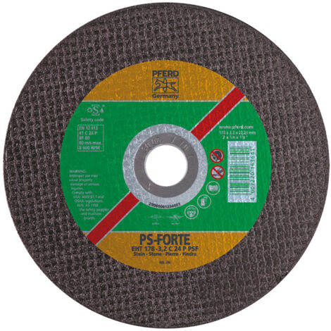 PFERD Disco de Piedra EH-230-3,2 C 24 PPS FOR - 61824222