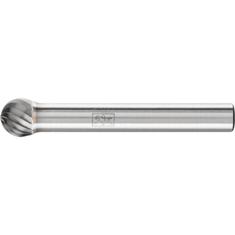 PFERD Hartmetall Frässtift Kugel KUD Ø 08x07 mm Schaft-Ø 6 mm Z3 universal mittel