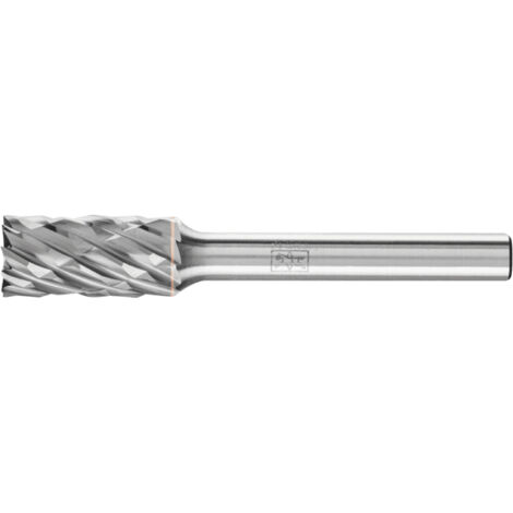 Pferd Hartmetall Hochleistungsfrässtift CAST Zylinder ZYAS stirnverzahnt Ø 10x20mm Schaft-Ø 6mm für Gußeisen