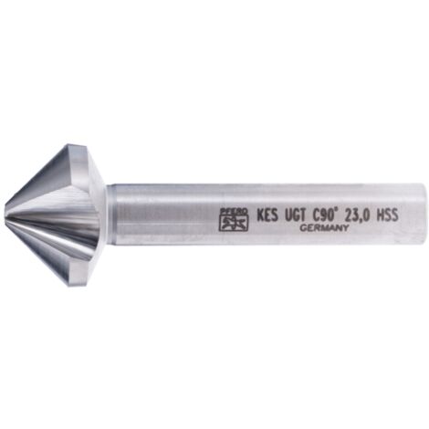 PFERD HSS Kegel-und Entgratsenker UGT 90° Ø 23 mm Schaft-Ø 10 mm DIN 335 C mit Ungleichteilung