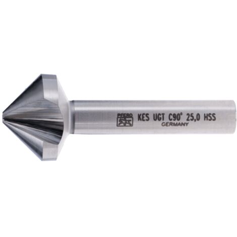 PFERD HSS Kegel-und Entgratsenker UGT 90° Ø 25 mm Schaft-Ø 10 mm DIN 335 C mit Ungleichteilung