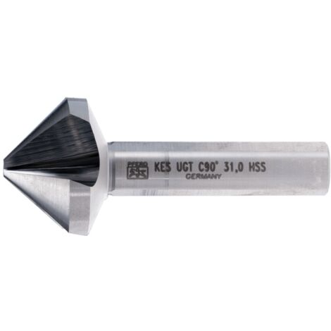 PFERD HSS Kegel-und Entgratsenker UGT 90° Ø 31 mm Schaft-Ø 12 mm DIN 335 C mit Ungleichteilung