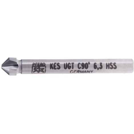 PFERD HSS Kegel-und Entgratsenker UGT 90° Ø 6,3 mm Schaft-Ø 5 mm DIN 335 C mit Ungleichteilung