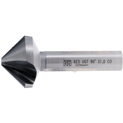PFERD HSSE Co5 Kegel-und Entgratsenker 90° Ø 31 mm Schaft-Ø 12 mm DIN 335 C mit Ungleichteilung
