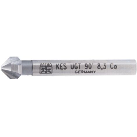 PFERD HSSE Co5 Kegel-und Entgratsenker 90° Ø 8,3 mm Schaft-Ø 6 mm DIN 335 C mit Ungleichteilung