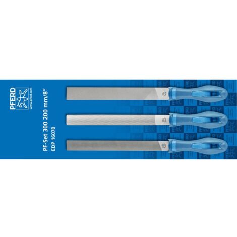 PFERD Jeu de limes longueur 200 mm taille 1 - 11202300