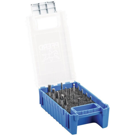PFERD Juego de fresas rotativas de metal duro de vástago Ø 3 mm 15 piezas - 21901501