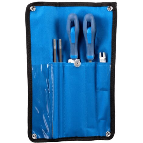 PFERD Kettensägenschärf-Set 5,5 mm 5/32 für Kettenteilung 3/8, 404 in Rolltasche