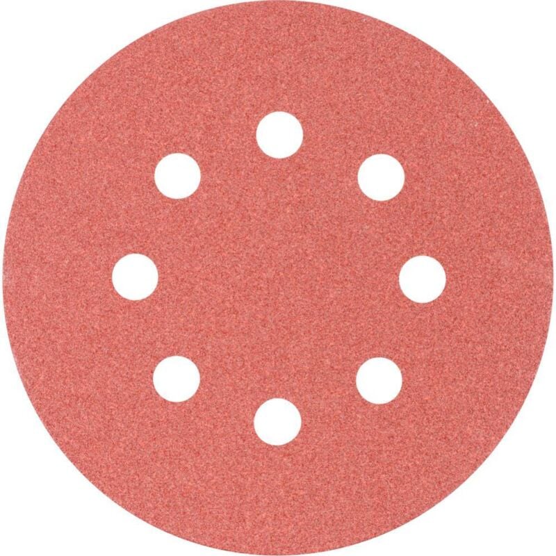 Kss 125 8 l a 120 45017012 Feuille abrasive pour ponceuse excentrique perforé Grain 120 (ø) 125 mm 25 pc(s) - Pferd