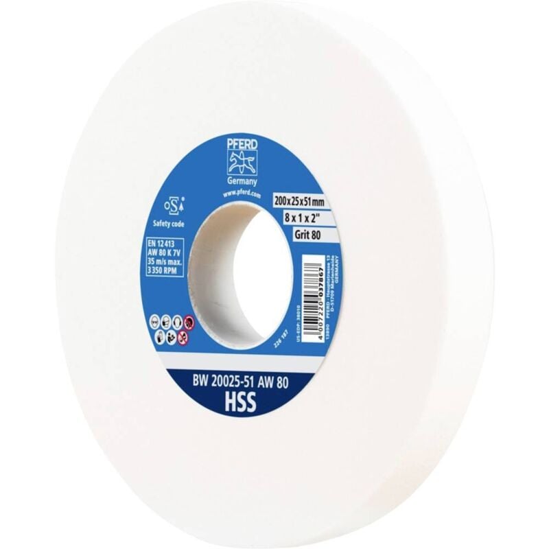 39009703 Meule pour touret Diamètre 200 mm ø de perçage 51 mm acier 1 pc(s) - Pferd