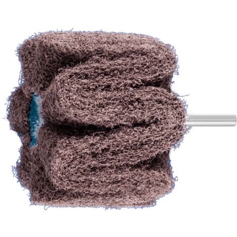 PFERD POLINOX Vlies-Schleifstift PNG Ø 80x50mm Schaft-Ø 6 mm A100 für Feinschliff und Finish