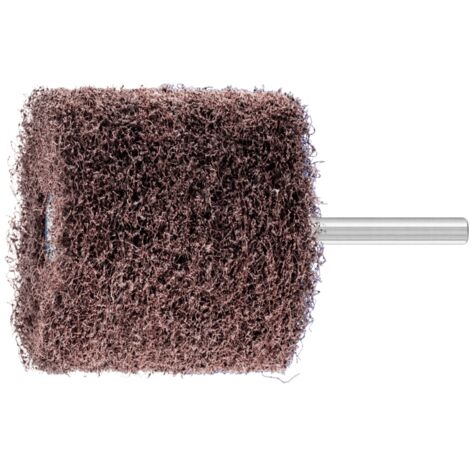 PFERD POLINOX Vlies-Schleifstift PNR Ø 60x50mm Schaft-Ø 6 mm A100 für Feinschliff und Finish