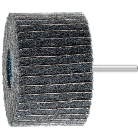 PFERD POLINOX Vlies-Schleifstift PNZ Ø 80x50mm Schaft-Ø 6 mm SIC180 für Feinschliff und Finish