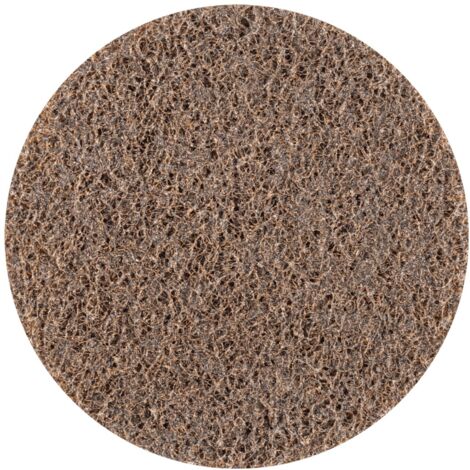 PFERD POLIVLIES-Klettronde PVKR Korund Ø 125 mm A100G für Feinschliff und Finish mit Winkelschleifer